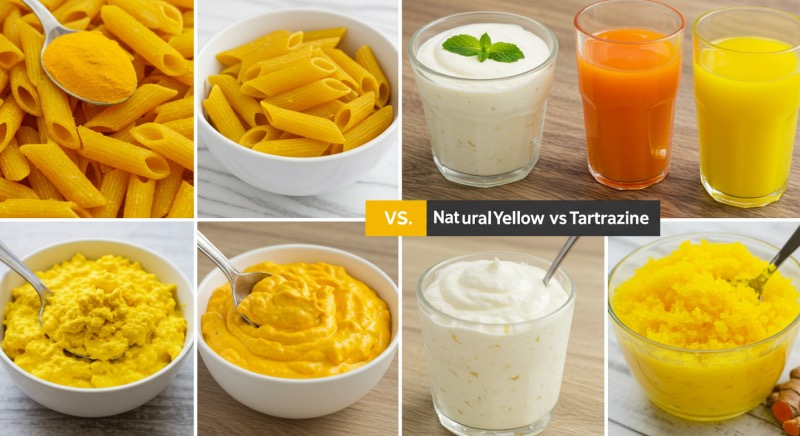 Natural Yellow vs Tartrazine